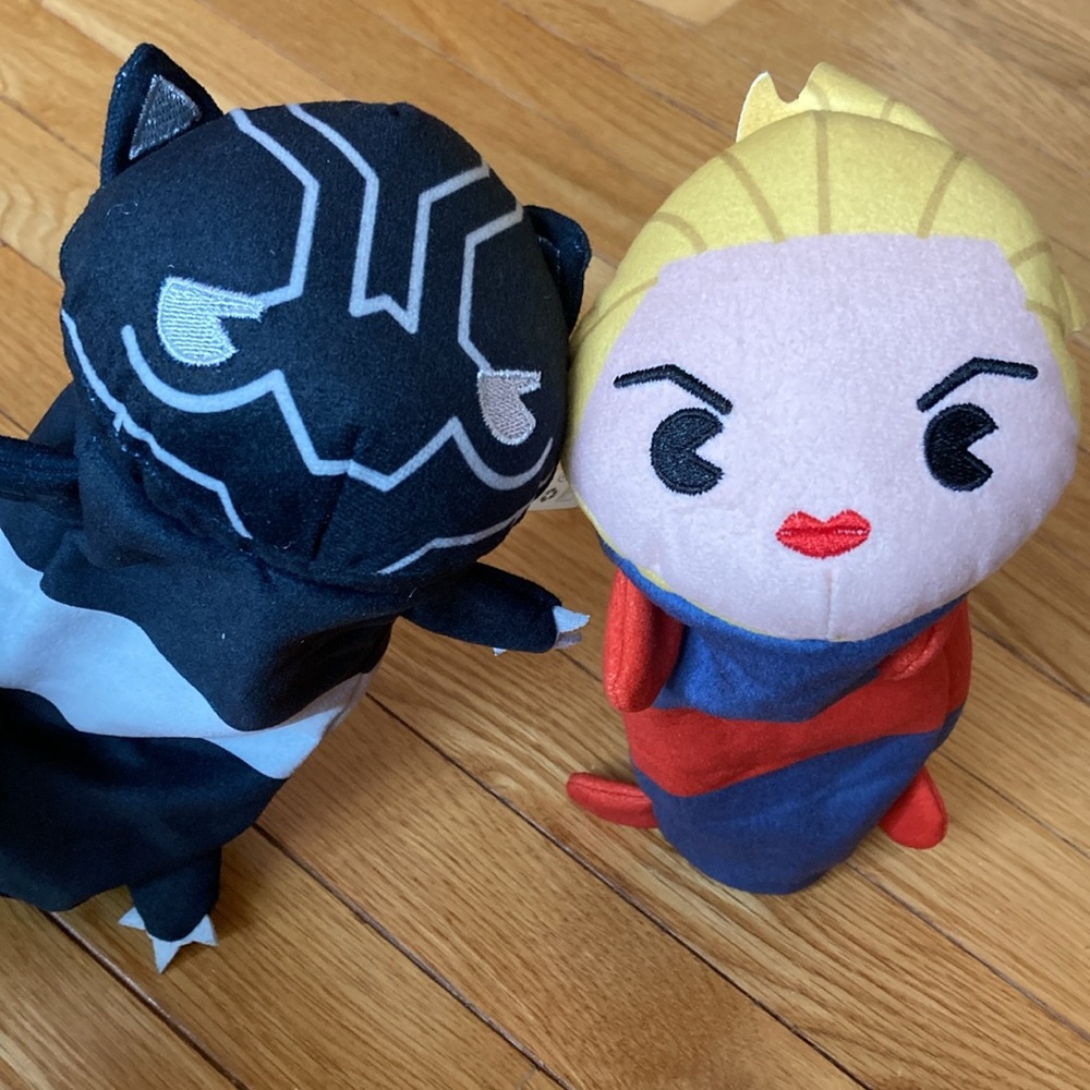 Marvel/Yoobi Black Panther & Captain Marvel Pencil Cases & School Supplies